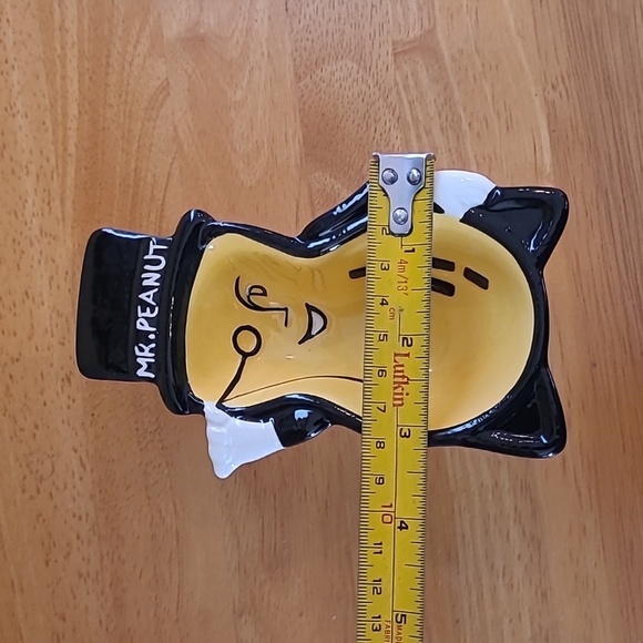 PLANTERS MR. PEANUT Vintage Ceramic Shelling/Nut Serving Dishes/Serving Tray Set - Picture 16 of 17